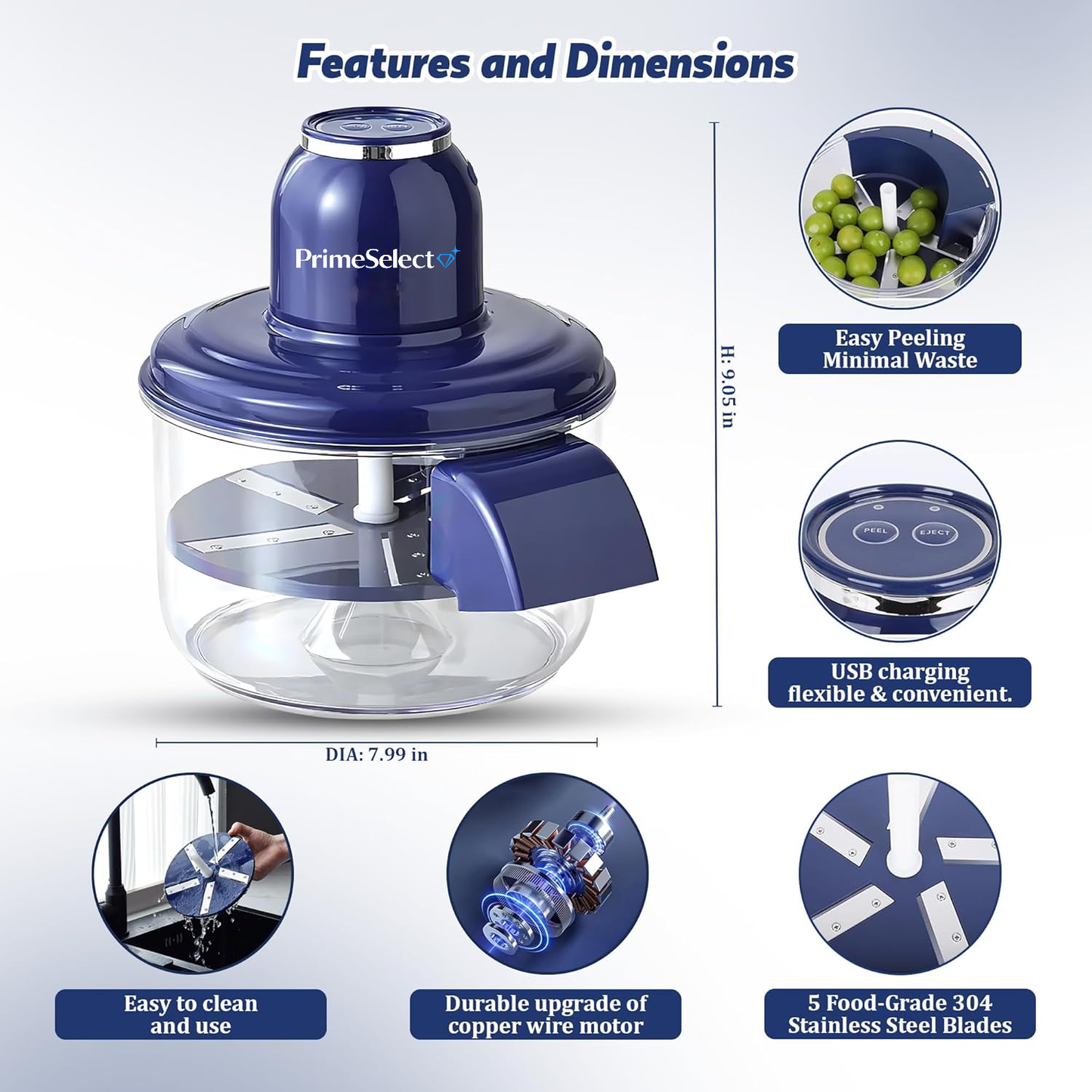 PrimeSelect™ SmartChef Peeler